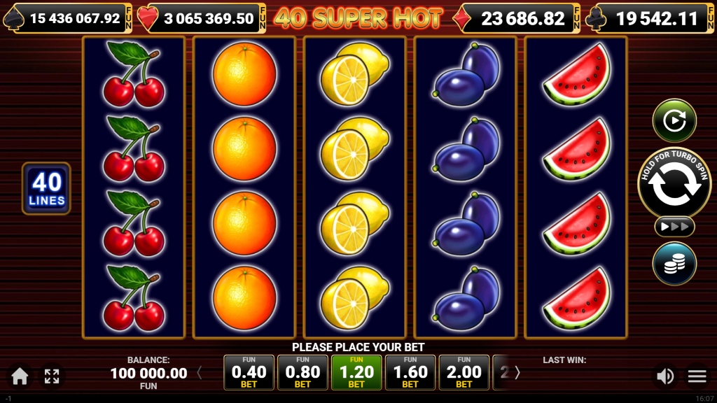 40 Super Hot Slot Game