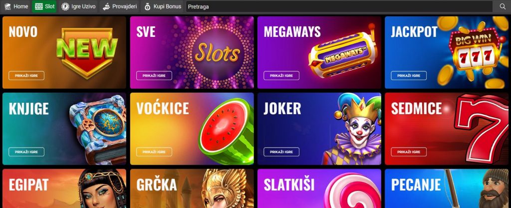 SoccerBet Casino Slot Games