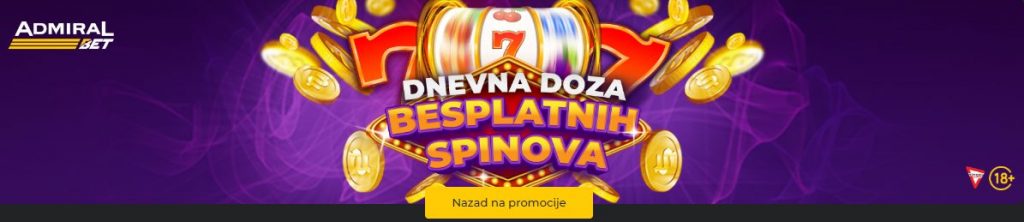 AdmiralBet Free Spins