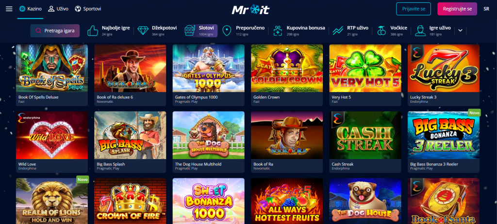 Mr.Bit Bosnia Casino Slot Games