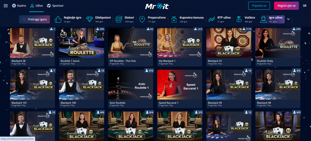 Mr.Bit Live Casino